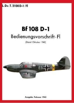 Messerschmitt Bf 108 D-1 Bedienungsvorschrift-Fl
