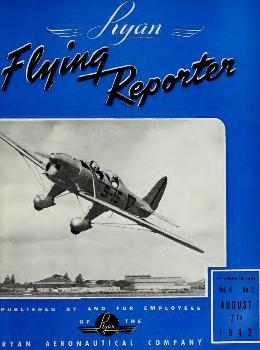 Ryan Flying Reporter 1942-08  Volume 4  No. 2