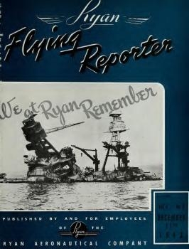 Ryan Flying Reporter 1942  Volume 4 No. 8