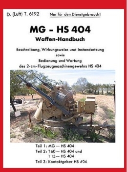 MG - HS 404  Waffen  Handbuch 