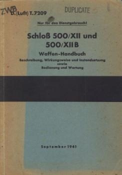 Schlo&#223; 500/XII und 500/XII B. Waffen-handbuch