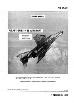 F-4E 1-F4E-1 Flight Manual (: Mcdonnell Douglas )
