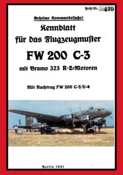 Kennblatt f&#252;r das Flugzeugmuster FW 200 C-3