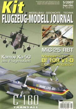 Kit Flugzeug-Modell Journal 5 - 2007