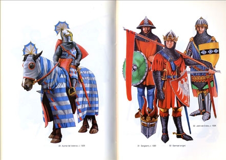 Medieval Military Dress 1066-1500 (Blandford Colour Series)