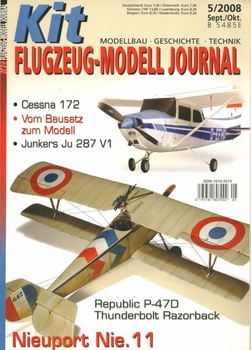Kit Flugzeug-Modell Journal 2008-05