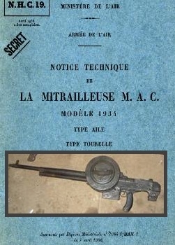 Notice Technique de La Mitrailleuse M.A.C