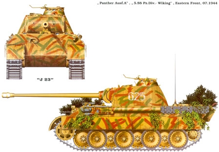 Trojca  6 - Panther Variants in Color