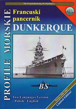 Francuski pancernik DUNKERQUE (Profile Morskie 76 )
