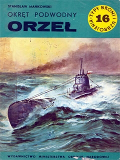 Okret podwodny Orzel. Typy Broni i Uzbrojenia 16