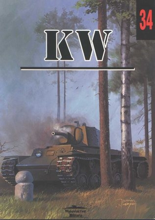 Wydawnictwo Militaria № 34 - Radzieckie ciezkie czolgi KW