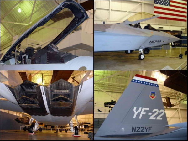  Lockheed YF-22 Raptor Walk Around