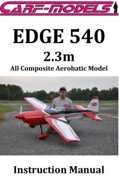 EDGE 540 Instruction Manual. All Composite Aerobatic Model