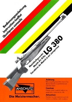 Matchluftgewehr  LG380 Match Air Rifle Carabine