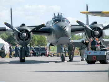  B-25J Mitchell Bomber Walk Around