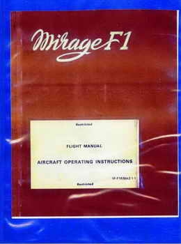 Mirage F1 Flight Manual Aircraft Operating Instructions