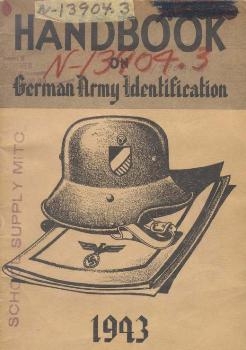 Handbook On German Army Identification
