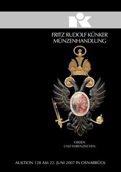Orden und Ehrenzeichen (Kunker Auktion 128)
