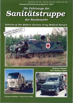 Vehicles of the Modern German Army Medical Service (Tankograd 5007)