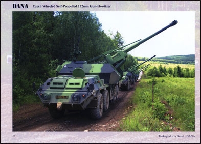 Czech Wheeled Self-Propelled 152mm Gun-Howitzer (Tankograd In Detail  DANA)