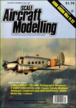 Scale Aircraft Modelling Vol.16 Num.9 1994