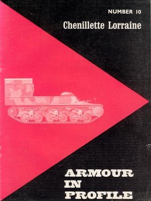 Armour in Profile Number 10: Chenillette Lorraine