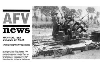 AFV News Vol.27 No.02 (1992-05/08)