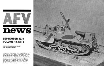 AFV News Vol.13 No.05 (1978-09)