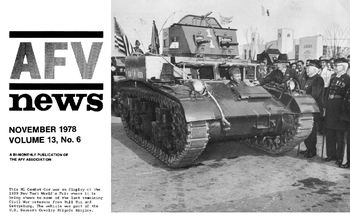 AFV News Vol.13 No.06 (1978-11)