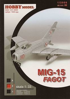 MiG-15 FAGOT [Hobby Model 099]