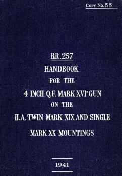 Handbook for the 4 Inch Q.F. Mark XVI* Gun