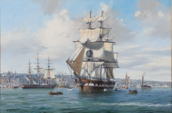 Artworks by Roy Cross (Marine paintings)