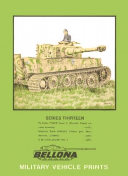 Bellona Military Vehicle Prints: series thirteen