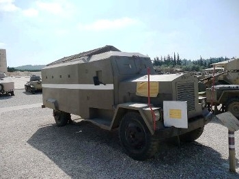 Israeli "Sandwich" Improvised Armored Car Walk Around