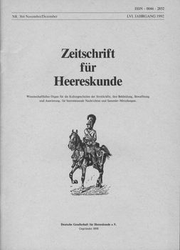 Zeitschrift fur Heereskunde №364