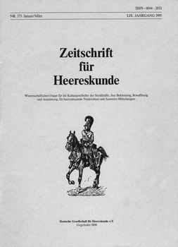 Zeitschrift fur Heereskunde 375