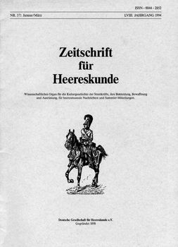 Zeitschrift fur Heereskunde 371