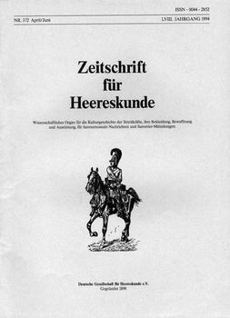 Zeitschrift fur Heereskunde 372