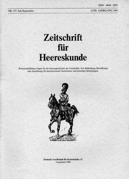 Zeitschrift fur Heereskunde 374