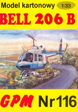   Bell 206B-3 "Jet Ranger III" [GPM #116]