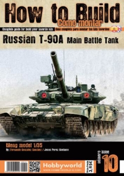 How to Build Como Montar 10 (Russian T-90A Main Battle Tank)