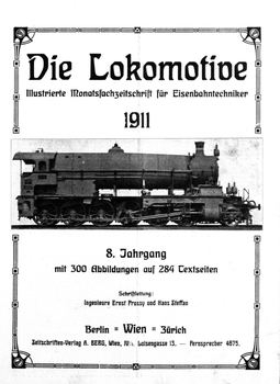 Die Lokomotive 8.Jaghrgang (1911)