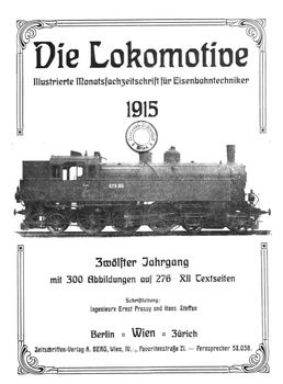 Die Lokomotive 12.Jaghrgang (1915)