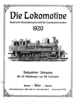 Die Lokomotive 17.Jaghrgang (1920)