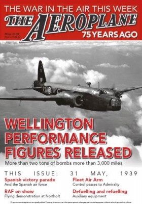 Wellington Performance Figures Released (The Aeroplane 75 Years Ago) 