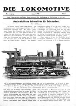 Die Lokomotive 24.Jaghrgang (1927)