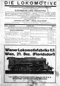 Die Lokomotive 32.Jaghrgang (1935)
