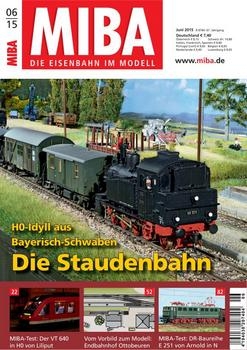 MIBA Die Eisenbahn im Modell 2015-06
