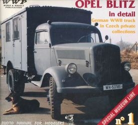Opel Blitz in detail (Red Special Museum Line 1)