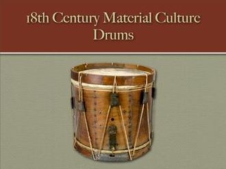 Drums (18th Century Material Culture)